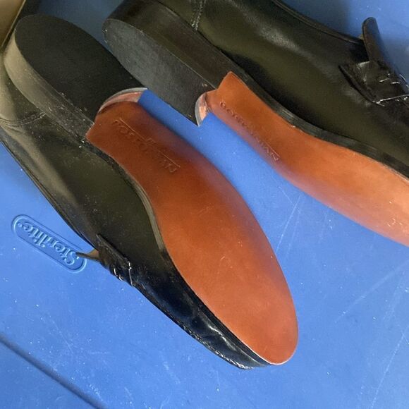 Men’s  Black Bostonian Stockbridge  Tassel slip on 10 M loafers new main image 5